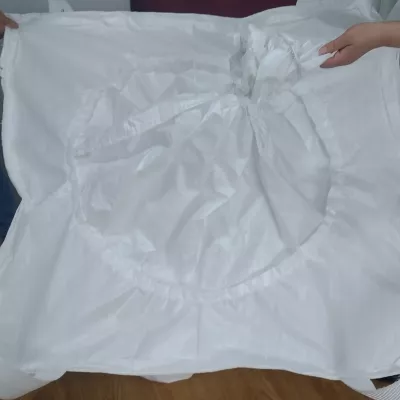 93x93x120 Virgin-PP Industrial Bag with Two Spouts — view 1