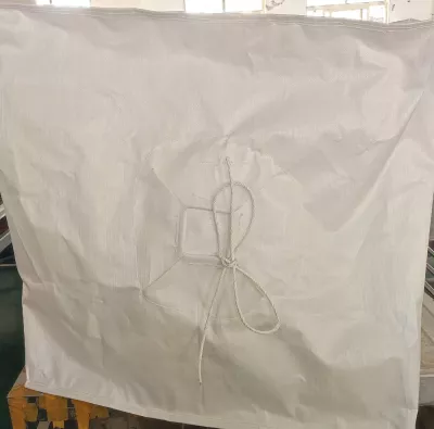 PE-Lined White Powder Packing FIBC with Uncoated Polypropylene Exterior — view 6
