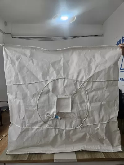 Coated Baffle FIBC 100 x 100 x 130 with Side-Seam Loops — view 5