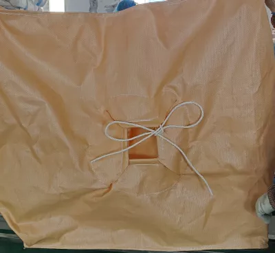 Coated Beige U-Panel Bag for Chemical Powder — view 6