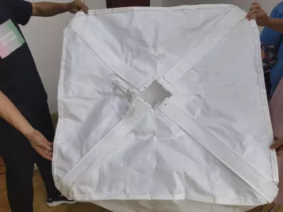 Tubular Jumbo Bag 93 x 93 x 125 with Filling Skirt — view 5
