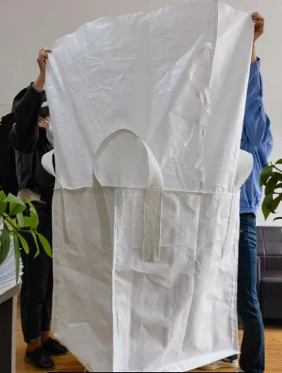 Uncoated Virgin Polypropylene Jumbo Bag with Skirt Filling Access — view 6