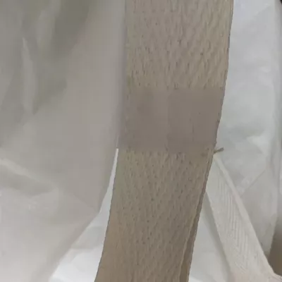 Open-Top White Paper Roll Bulk Bag with Custom Logo Printing — view 4
