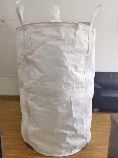 Kunststoffausgekleideter Schlauch-Zementsack 120 x 140 mit flachem Boden — view 3