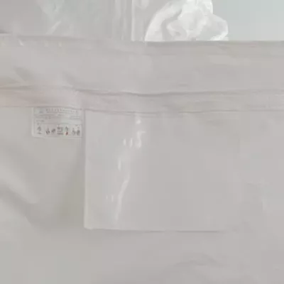 White PE-Lined U-Panel Bag 93.5 x 93.5 x 130 — view 4