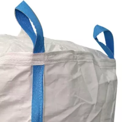 Tubular Cement FIBC with Side-Seam Loops and Dual Spouts — view 5