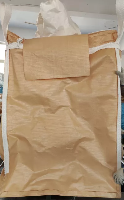 Coated Beige U-Panel Bag for Chemical Powder — view 3