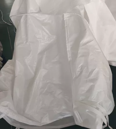 PE-Lined White Powder Packing FIBC with Uncoated Polypropylene Exterior — view 4