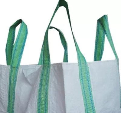 80x80x70 Tubular Sand Bag with Open Top and Cross-Corner Loops — view 2