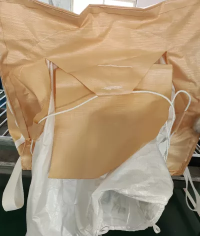 Coated Beige U-Panel Bag for Chemical Powder — view 4