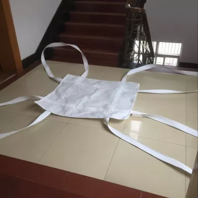 White Polypropylene Sling Bag for Custom Transport Packing — view 6