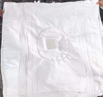 95 &times; 95 &times; 130 Tubular FIBC with Cross-Corner Loops — view 6