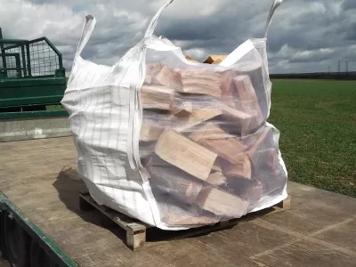 Open-Top Ventilated Bulk Bag for Firewood and Potatoes — view 3