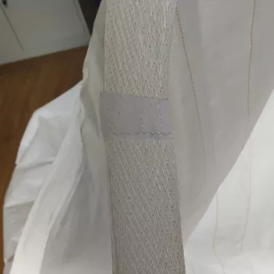Open-Top White Paper Roll Bulk Bag with Custom Logo Printing — view 3
