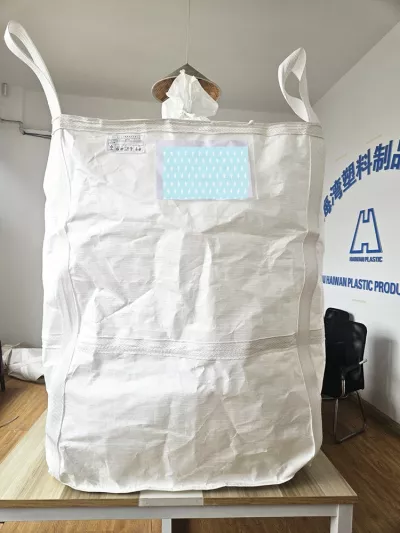 Coated White Tubular Jumbo Bag 90 x 90 x 120 — view 3