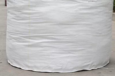 Uncoated Tubular Bag with Safety Stitching and Open Top — view 6