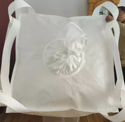 Uncoated Tubular Bulk Bag with PE Liner 95 x 95 x 135 — view 4