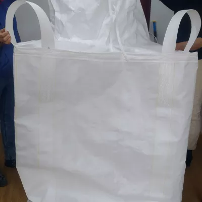 93x93x120 Virgin-PP Industrial Bag with Two Spouts — view 6