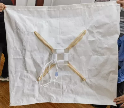 Uncoated U-Panel Flour Bag 90 x 100 x 120 — view 4