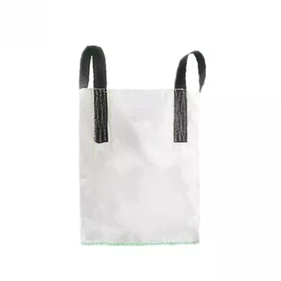 Uncoated Tubular Rice FIBC with Cross-Corner Loops — view 5