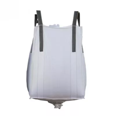 Side-Seam Tubular Virgin PP Bag with Filling Skirt and Discharge Spout — view 1