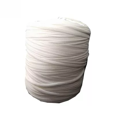 8 mm White Woven Filler Cord for Bulk Bag Seams — view 1
