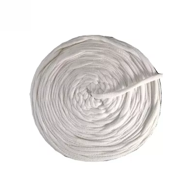 8 mm White Woven Filler Cord for Bulk Bag Seams — view 2