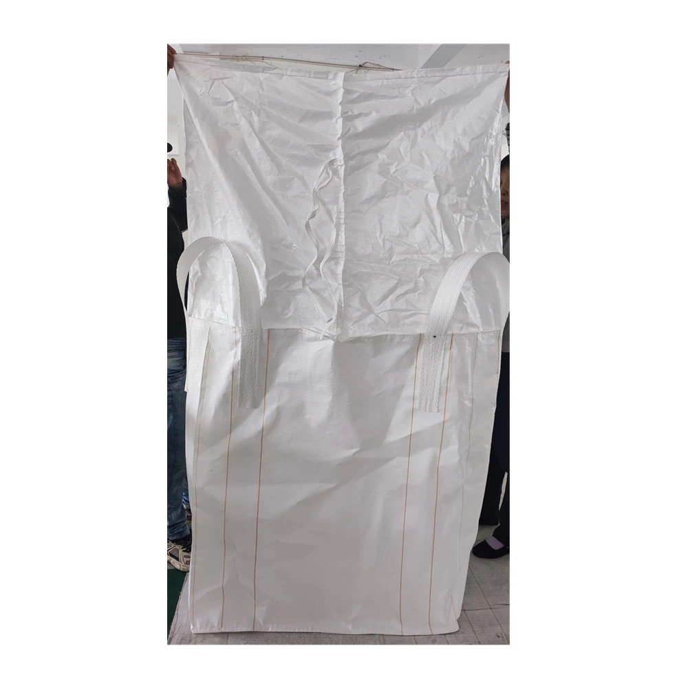 Coated White PP Skirt-Top Bag 90 x 90 x 110 — detail view 1