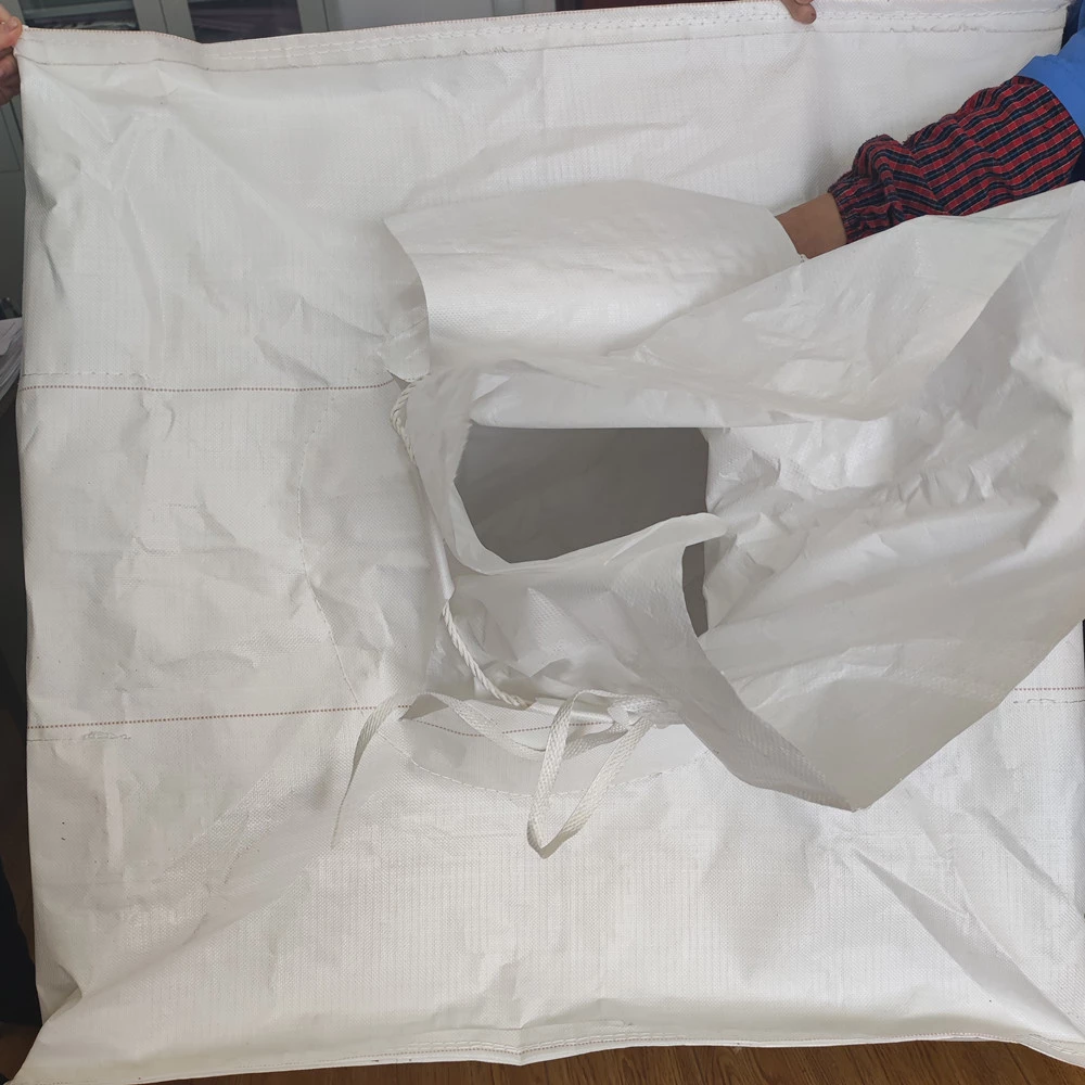 Uncoated U-Panel Baffle FIBC with Side-Seam Loops — detail view 2