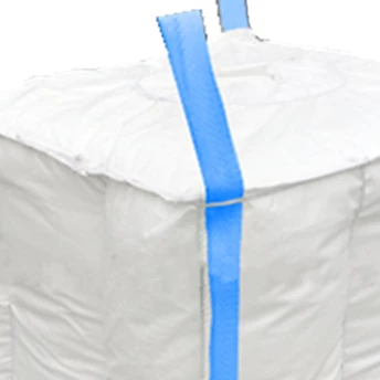 Uncoated Virgin PP Baffle Bag for Cement with Side-Seam Loops — detail view 2
