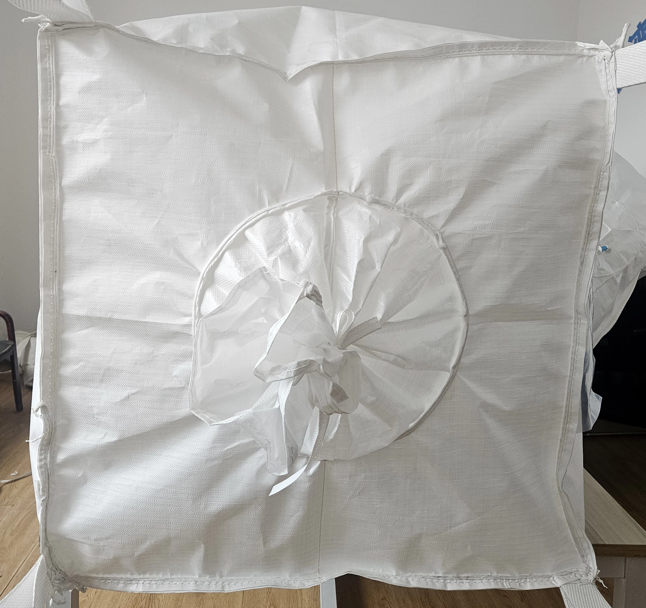 Coated U-Panel Bulk Bag 90 x 90 x 130 in White PP — detail view 5