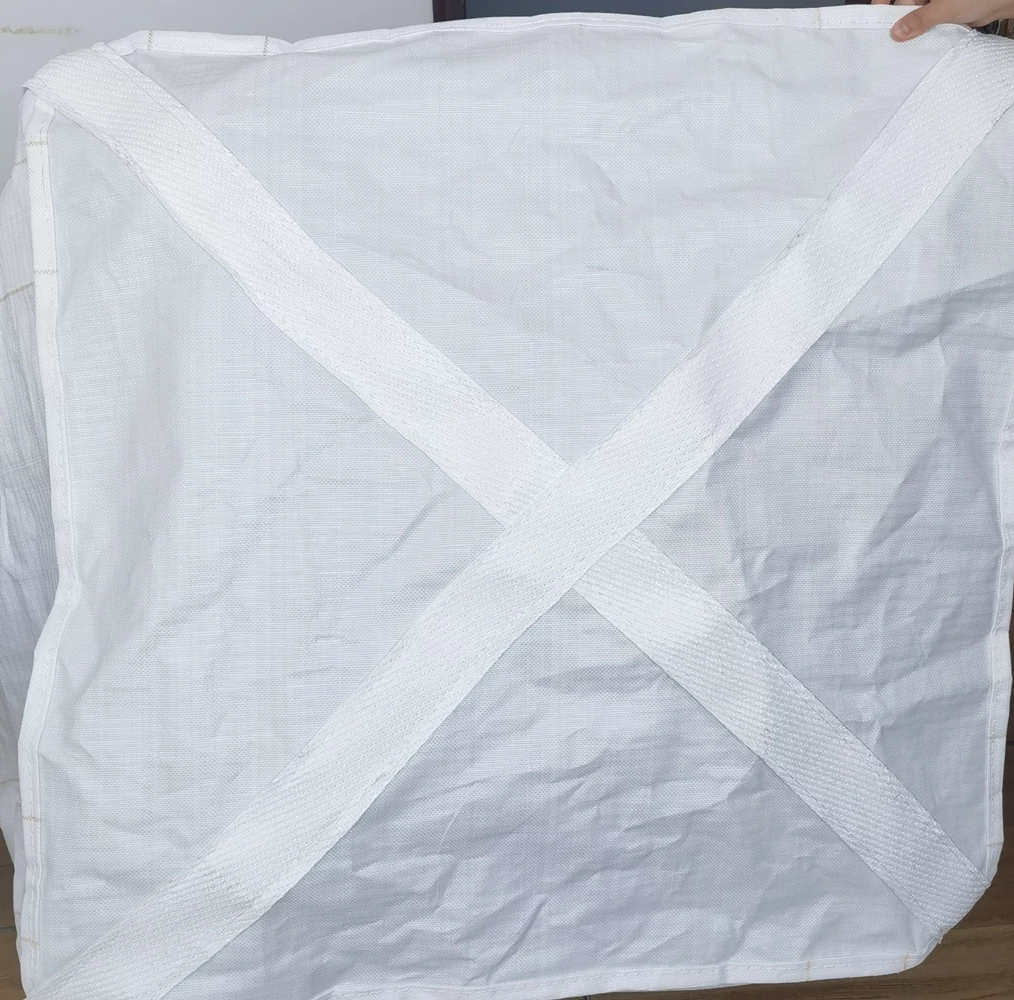 Skirt-Top U-Panel Bulk Bag with Flat Base and Side-Seam Loops — detail view 3
