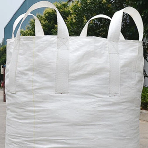 Uncoated Tubular Bag with Safety Stitching and Open Top — detail view 1