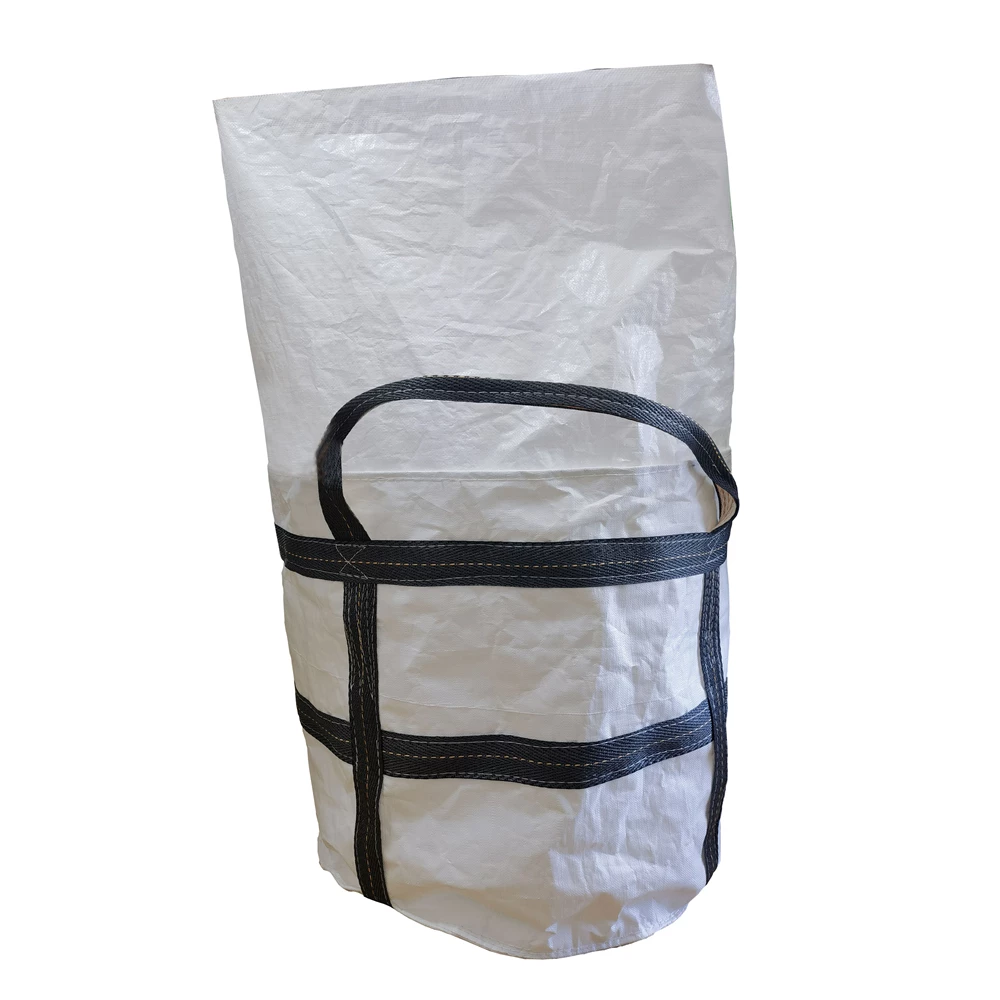 Double-Layer Tubular Bulk Bag with Black Cross-Corner Loops — detail view 2