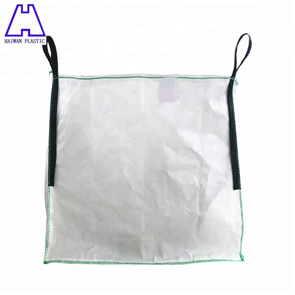 92x92x122 Coated U-Panel Bag with Paired Spouts — detail view 6