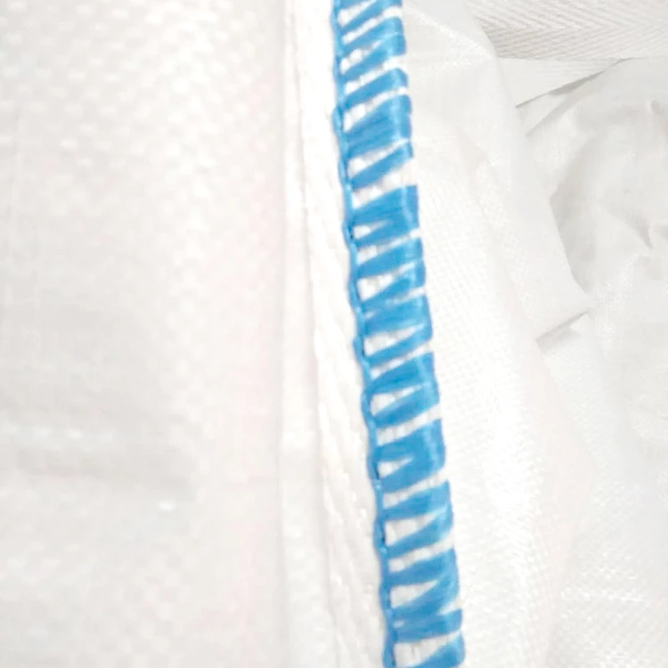 Two-Loop White U-Panel Bulk Bag with Filling Skirt — detail view 2