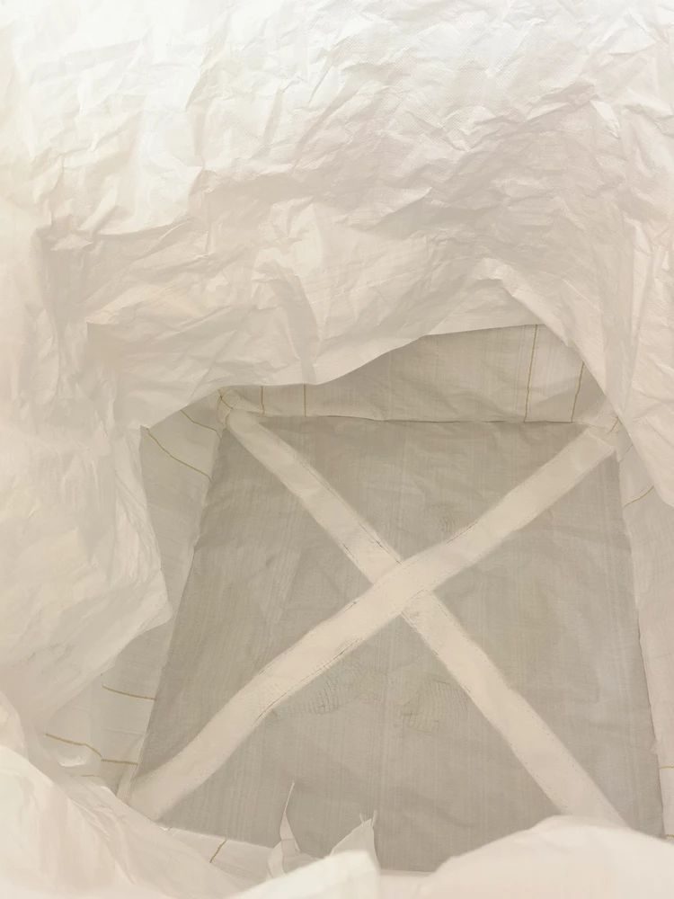 Skirt-Top U-Panel Bulk Bag with Flat Base and Side-Seam Loops — detail view 4