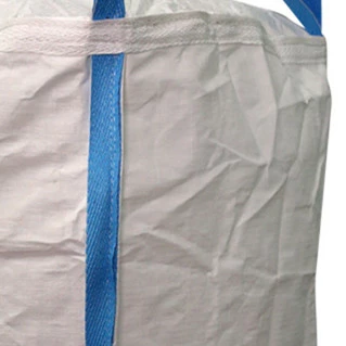 Tubular Cement FIBC with Side-Seam Loops and Dual Spouts — detail view 6