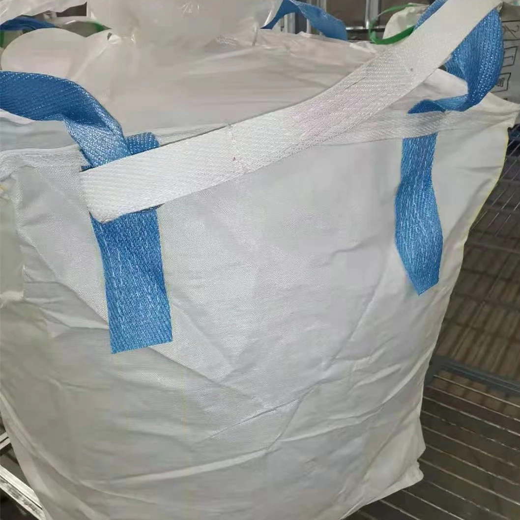 Blue-Loop Industrial FIBC with Safety Stitching and Custom Printing — detail view 6