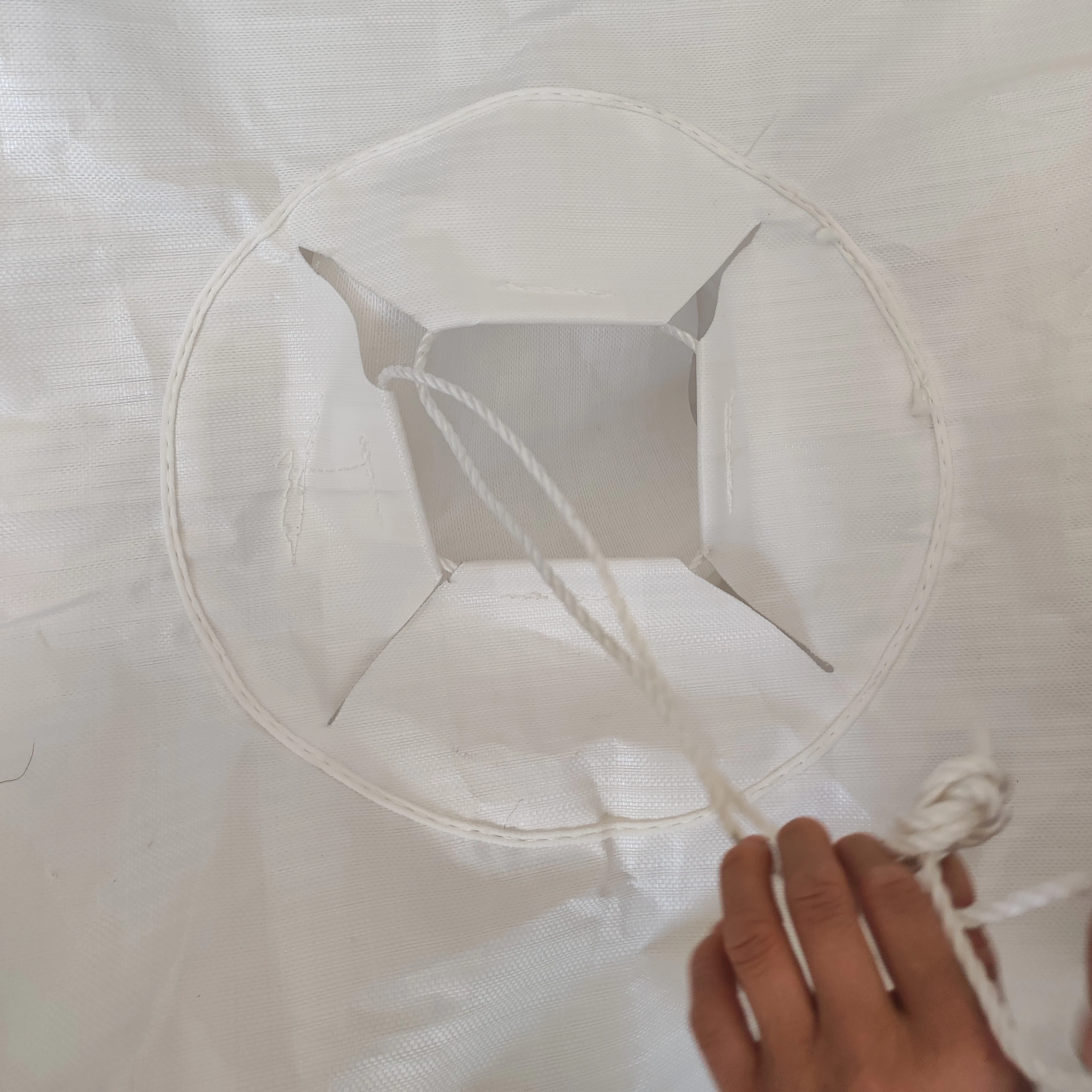 Custom-Size Chemical Powder PP Bag with Side-Seam Loops — detail view 5
