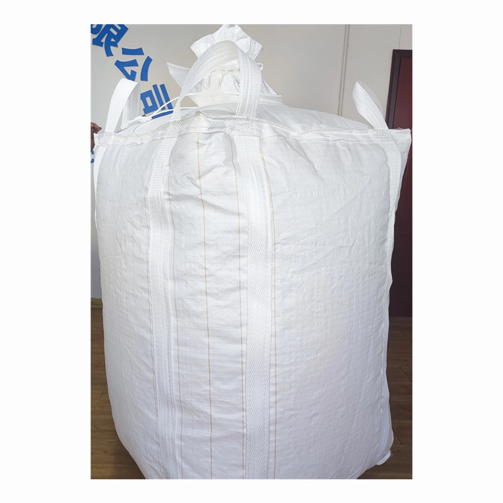 90x90x135 Cement Bulk Bag with Cross-Corner Loops — detail view 1