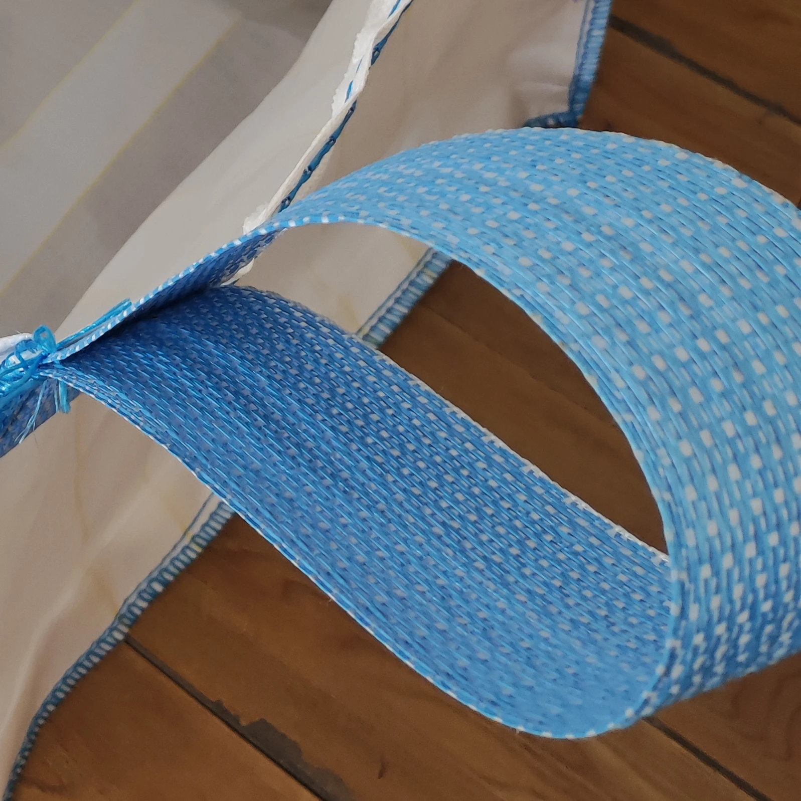 90x90x100 Virgin PP Sand Sack with Tubular Body and Flat Bottom — detail view 5