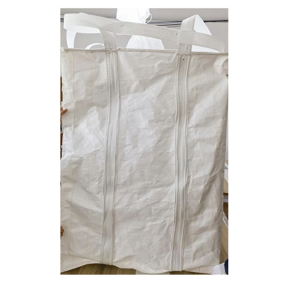 Flat-Bottom U-Panel Cement FIBC with Top Fill Spout — detail view 1