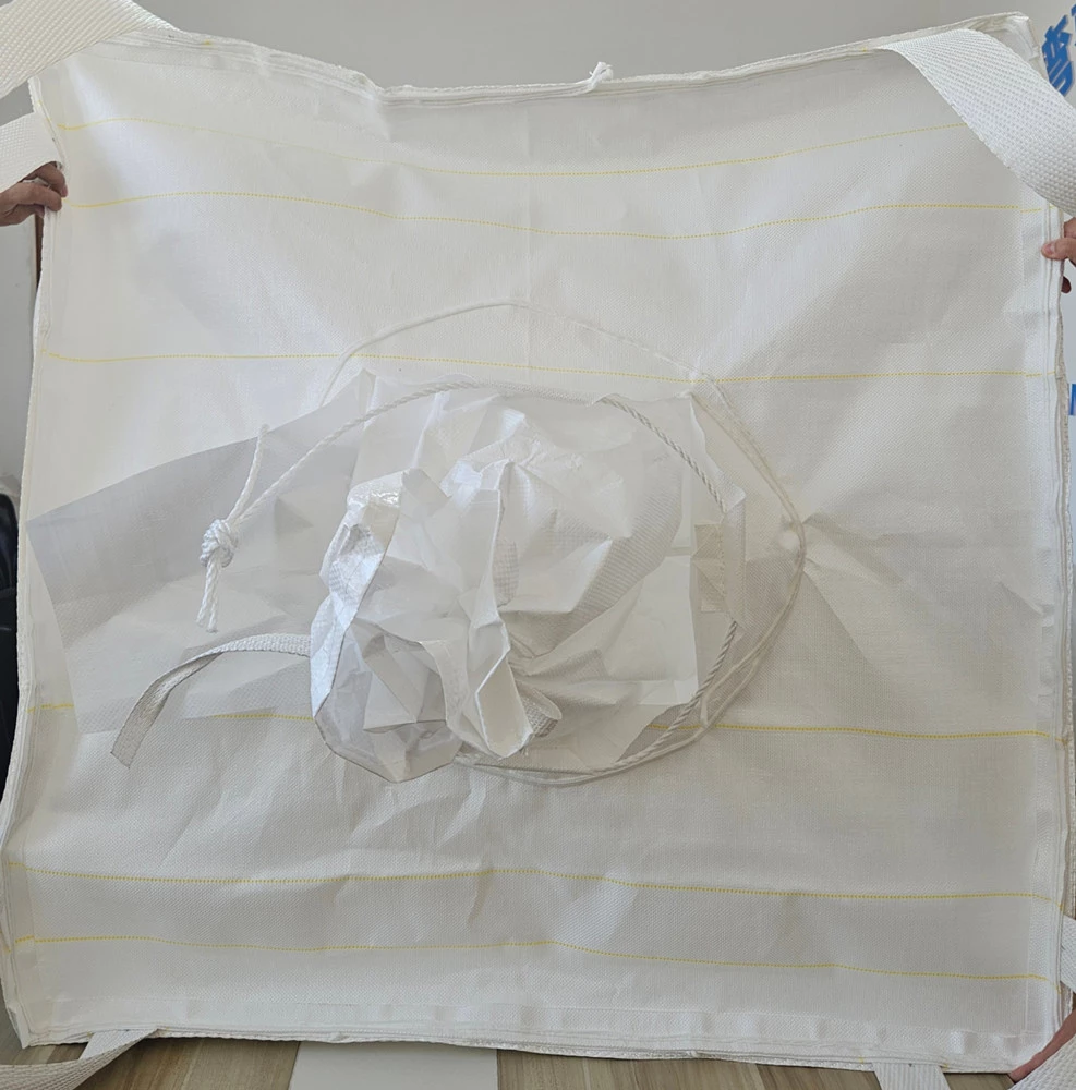 100x100x100 Mehl-Baffle-Bag mit kundenspezifischem Logodruck — detail view 5