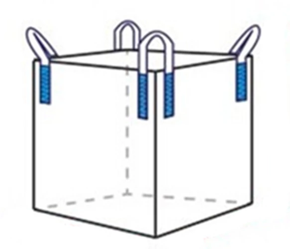 90x90x127 Open-Top Tubular Sand Container with Flat Base — detail view 1