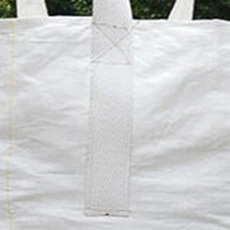 Uncoated Tubular Bag with Safety Stitching and Open Top — detail view 4
