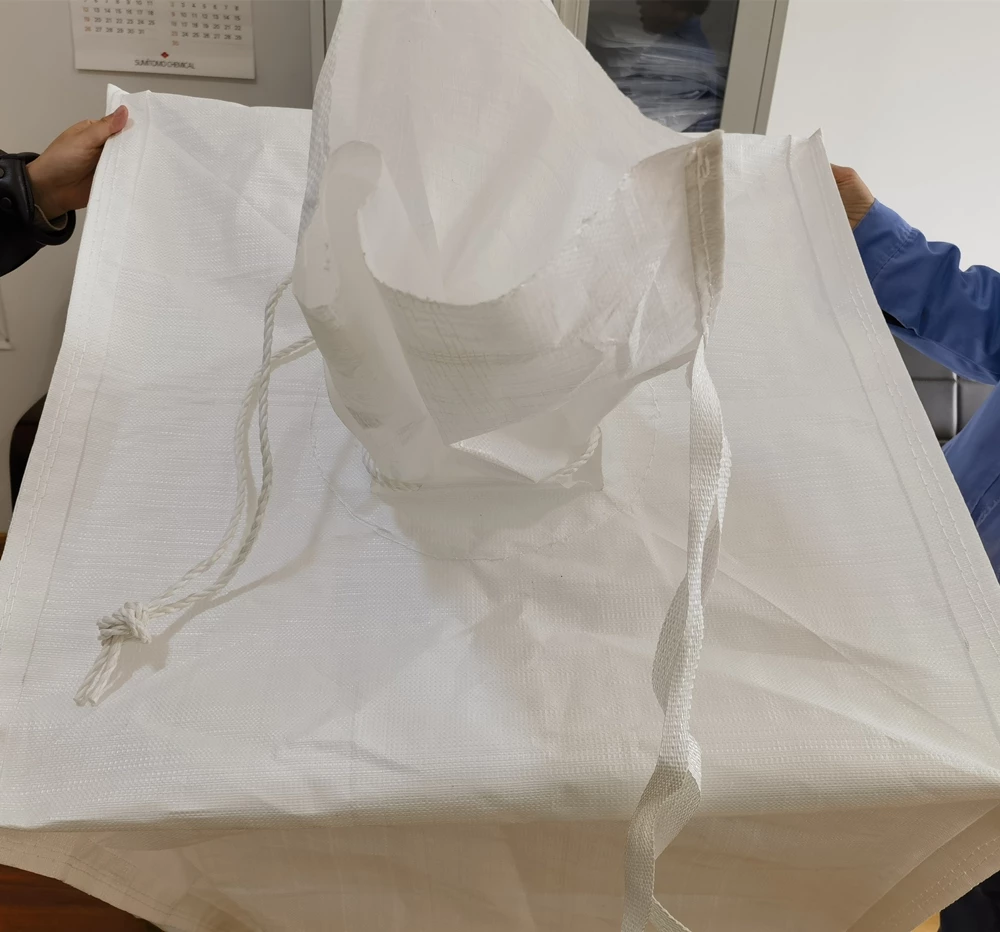 Uncoated Tubular Container Bag 70 x 70 x 80 with Skirt — detail view 5