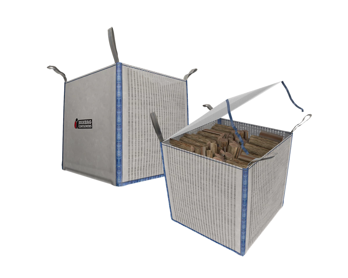 Uncoated Tubular Sand Bag 63 x 63 x 84cm — detail view 1