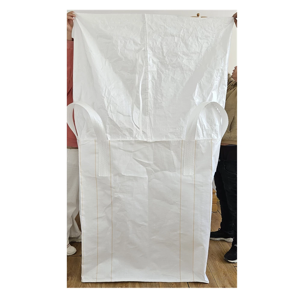 Uncoated Virgin Polypropylene Jumbo Bag with Skirt Filling Access — detail view 1