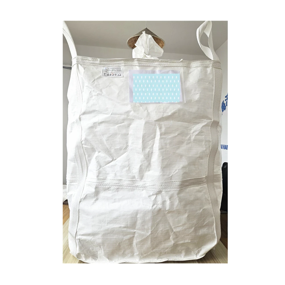 Coated White Tubular Jumbo Bag 90 x 90 x 120 — detail view 1